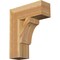 Ekena Millwork Legacy Block Rough Sawn Bracket, Western Red Cedar, 6"W x 18"D x 22"H BKT06X18X22LEC05RWR - alternate 1